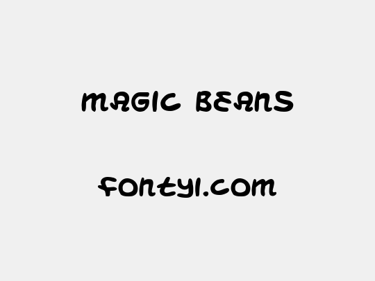 Magic Beans