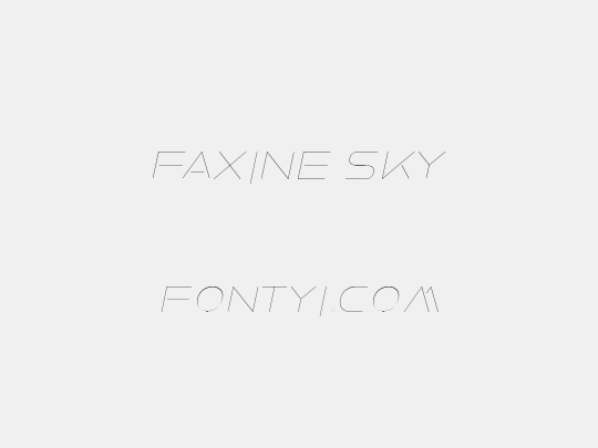 Faxine Sky