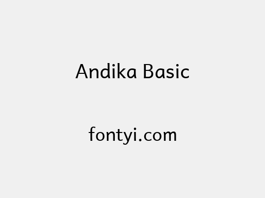 Andika Basic