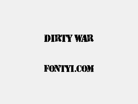 Dirty War