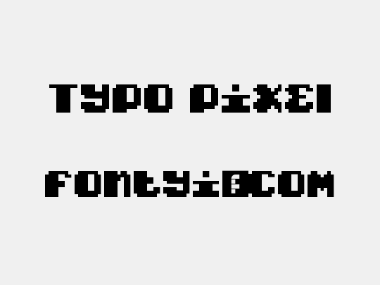 Typo pixel