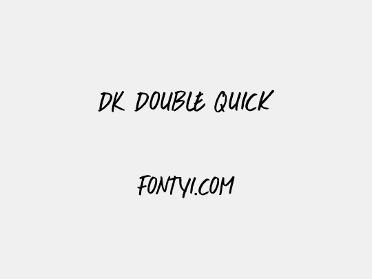 DK Double Quick