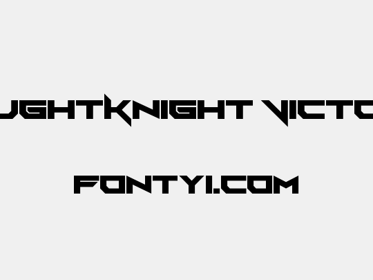 FoughtKnight Victory