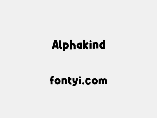 Alphakind