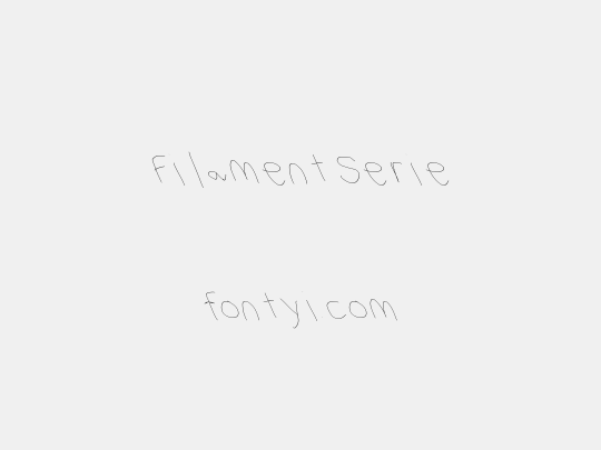 Filament Serie