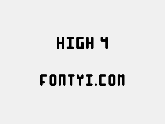 High 4