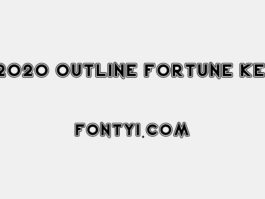 2020 Outline Fortune Kei