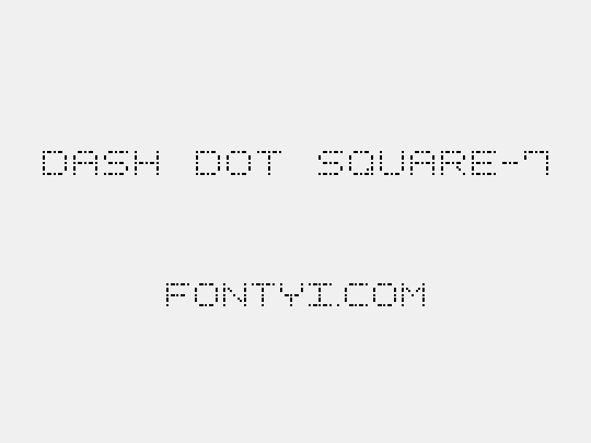 Dash Dot Square-7