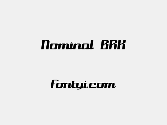 Nominal BRK