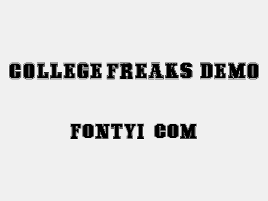 COLLEGE FREAKS  Demo