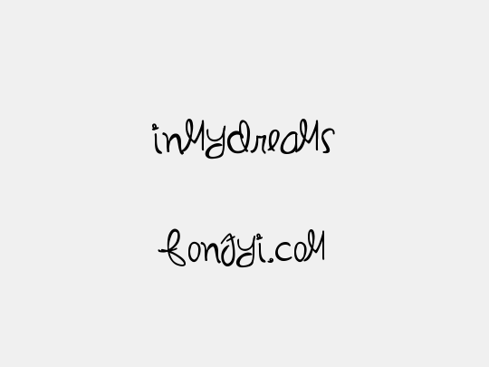InMyDreams