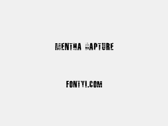 Mentha Rapture