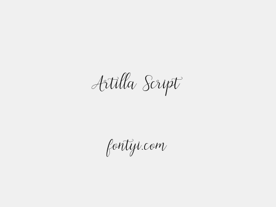 Artilla Script