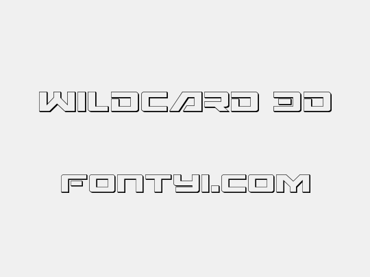 Wildcard 3D