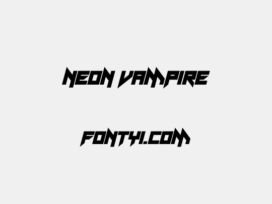Neon Vampire