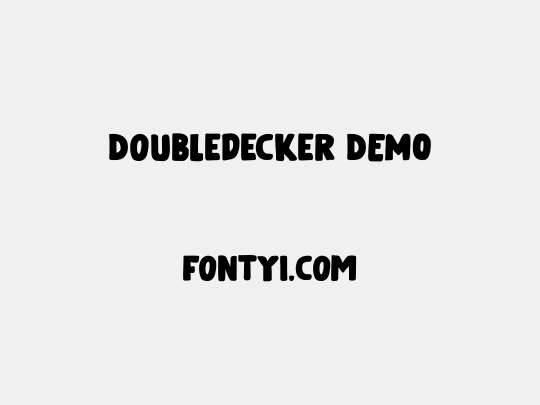 Doubledecker DEMO