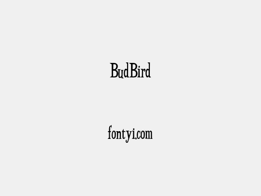 BudBird