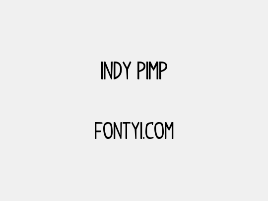 Indy Pimp