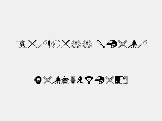 Baseball Icons