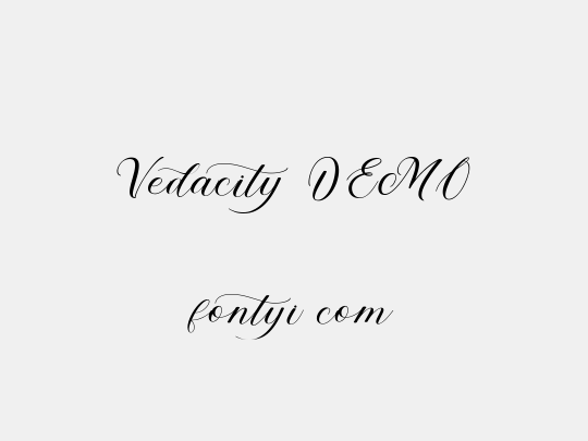 Vedacity DEMO