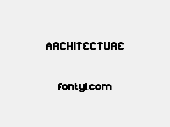 ARCHITECTURE