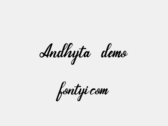 Andhyta (demo)