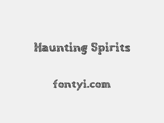 Haunting Spirits