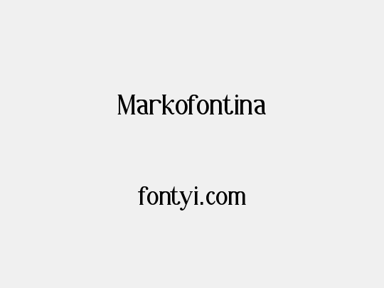 Markofontina