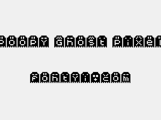 Spoopy Ghost Pixels