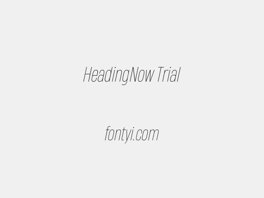 HeadingNow Trial