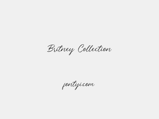 Britney Collection
