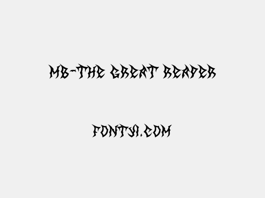MB-The Great Reaper