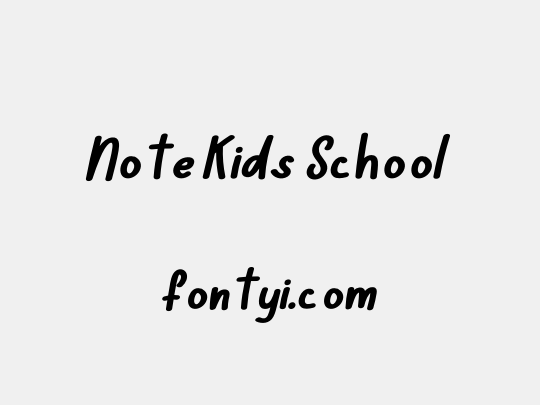 Note Kids School