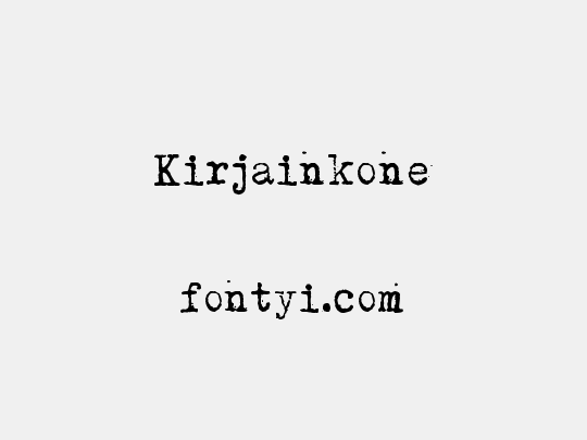 Kirjainkone