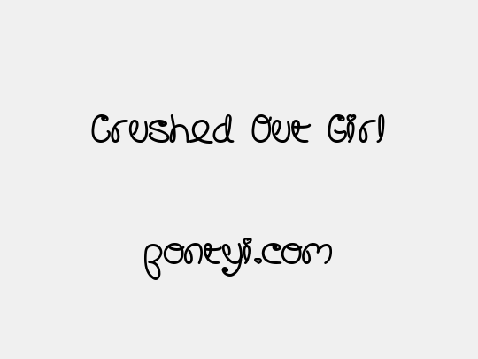 Crushed Out Girl