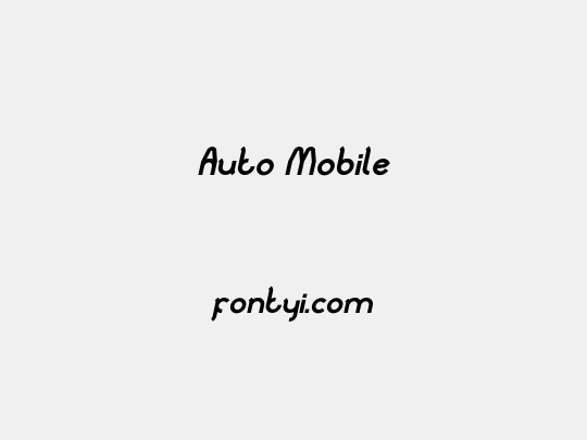 Auto Mobile