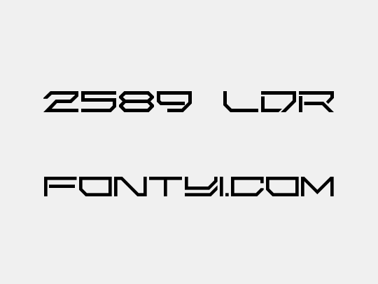 2589 LDR