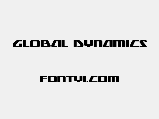 Global Dynamics