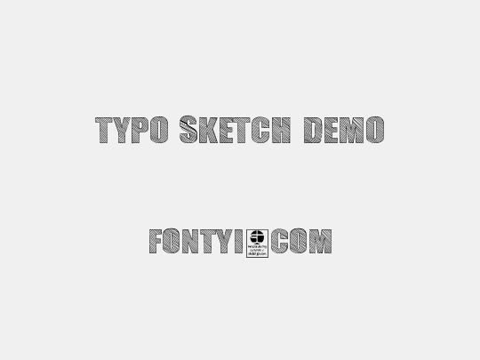 TYPO SKETCH DEMO