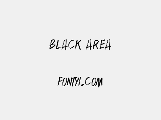 BLACK AREA