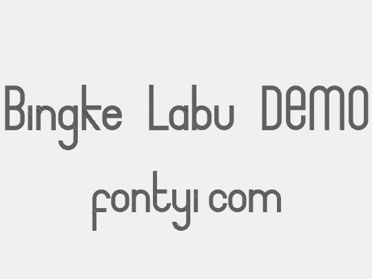Bingke Labu DEMO