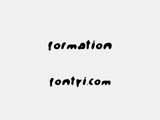 Formation