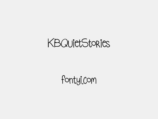 KBQuietStories