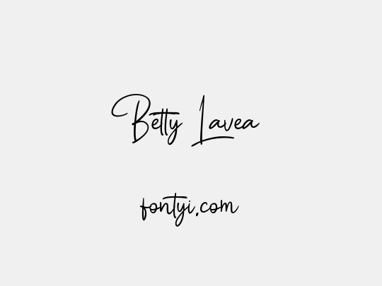 Betty Lavea