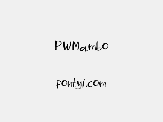 PWMambo