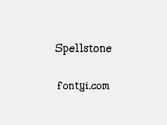Spellstone