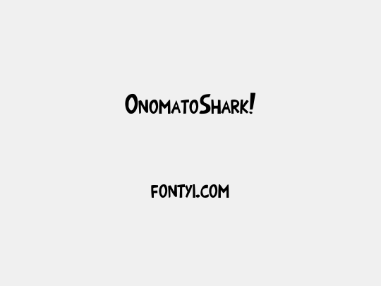 OnomatoShark!