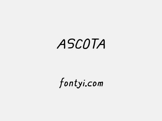 ASCOTA