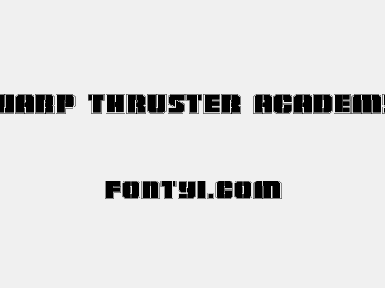 Warp Thruster Academy
