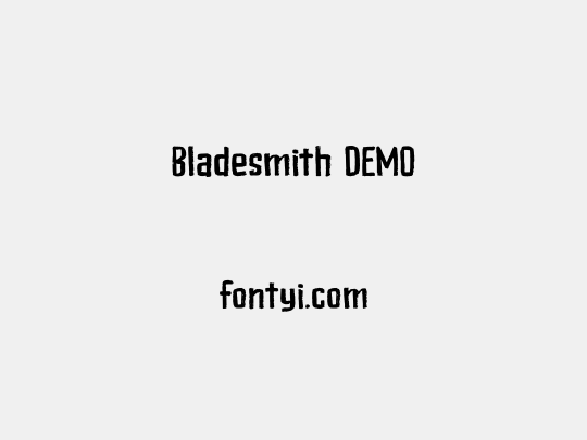 Bladesmith DEMO